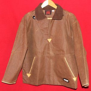 Grundens Brown Coated Canvas Jacket